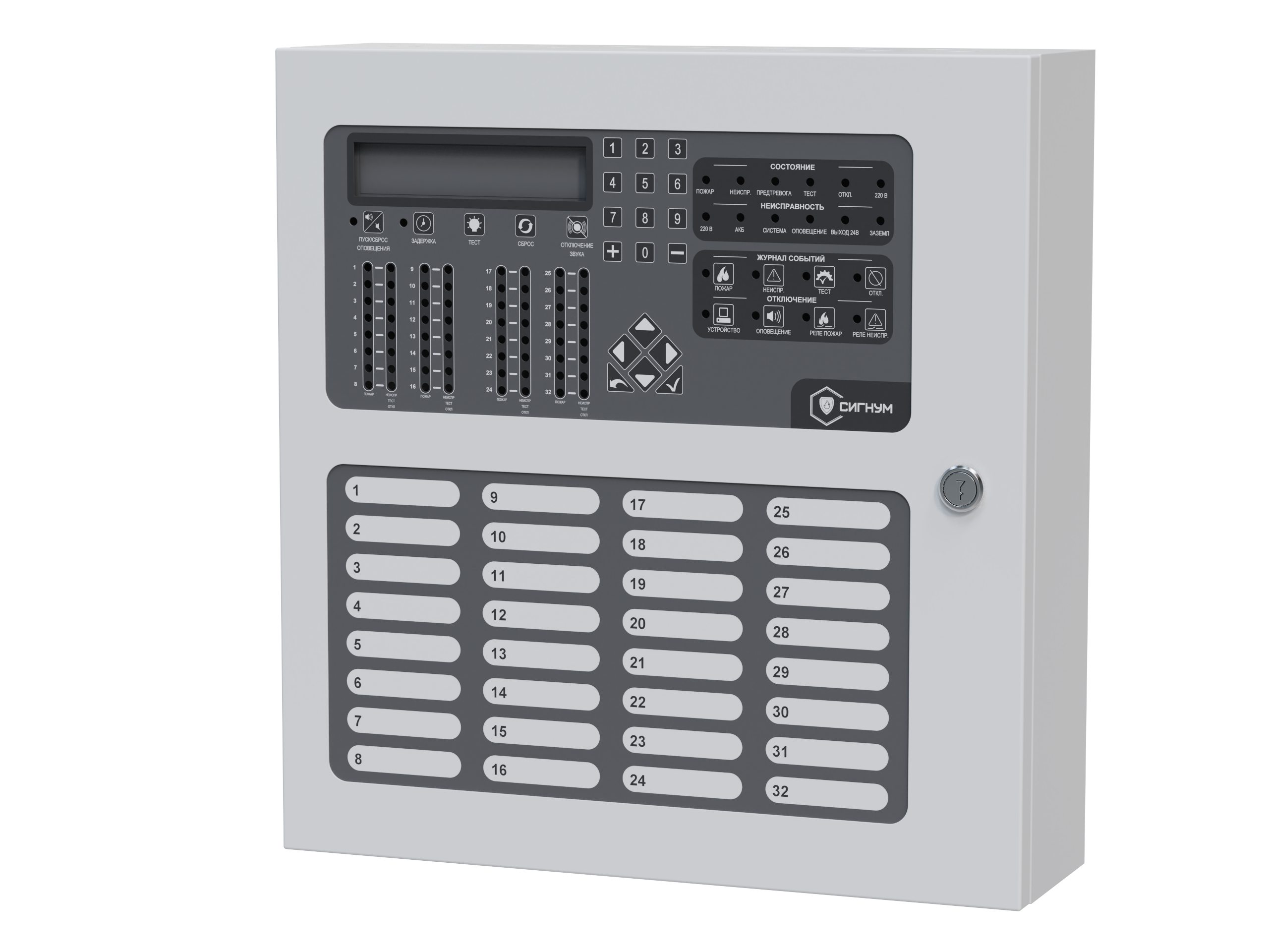 Прибор приемно-контрольный и управления пожарный СИГНУМ "ППКУ-А-01" — изображение 3
